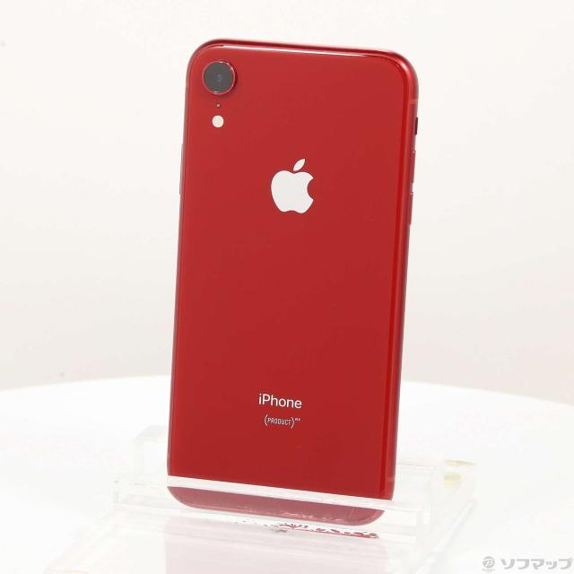 iphoneXR レッド 128gb 本体と箱のみ 中古)Apple iPhoneXR 128GB プロダクトレッド MT0N2J/A SIMフリー(196-ud)