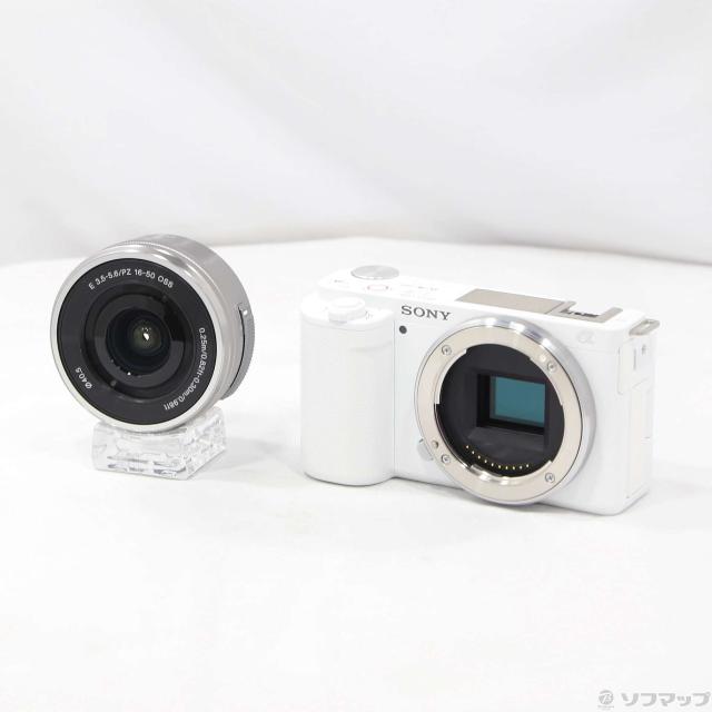 SONY VLOGCAM ZV-E10L パワーズームレンズキット ホワイト 【公式通販】
