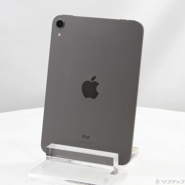 (中古)Apple iPad mini 第6世代 64GB スペースグレイ MK7M3J/A Wi-Fi(247-ud)