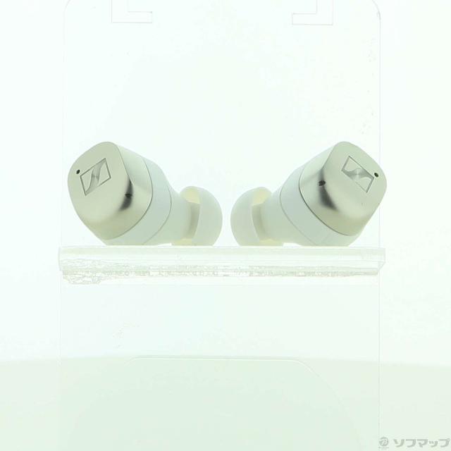 ゼンハイザーMOMENTUM True Wireless 4（ホワイト） 美品 完全ワイヤレスイヤホン MOMENTUM True Wireless 4 ホワイトシルバー