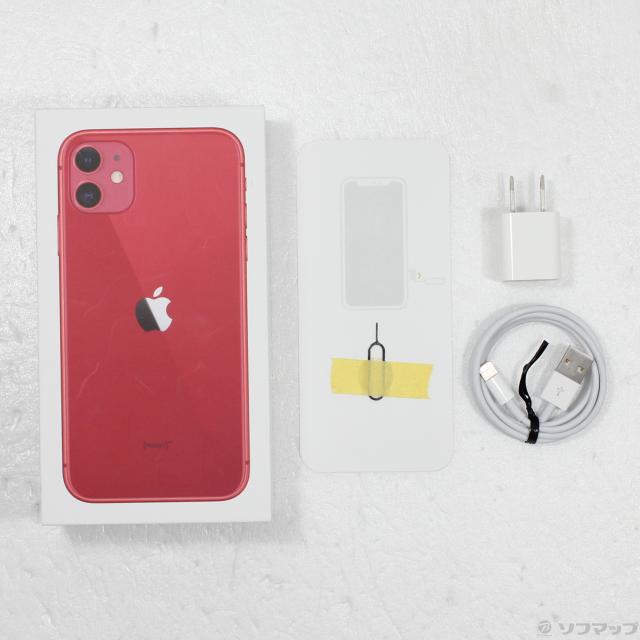 Apple iPhone 11 プロダクトレッドSIMフリー 本体のみ ムスビー｜安心