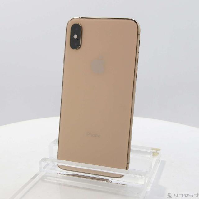 中古)Apple iPhoneXS 64GB ゴールド MTAY2J/A SIMフリー(348-ud)