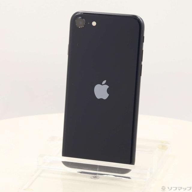 中古)Apple iPhone SE 第3世代 64GB ミッドナイト MMYC3J/A SIMフリー