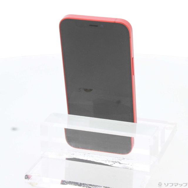 (中古)Apple iPhone12 mini 64GB プロダクトレッド MGAE3J/A SIMフリー(247-ud) 携帯電話本体