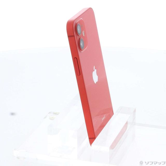 (中古)Apple iPhone12 mini 64GB プロダクトレッド MGAE3J/A SIMフリー(247-ud) 携帯電話本体