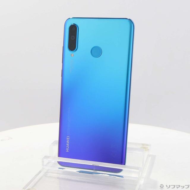 HUAWEI P30 lite ピーコックブルー 64 GB Y!mobile HUAWEI P30 lite