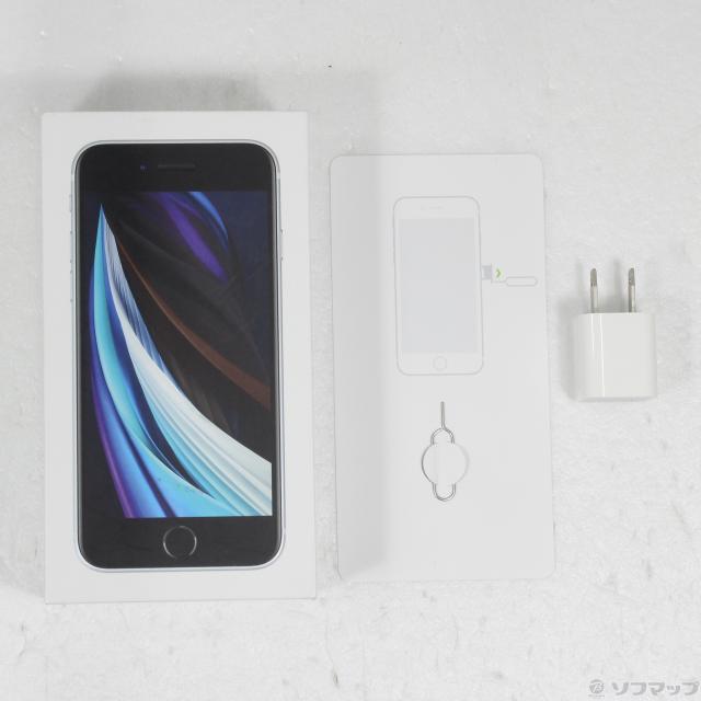 (中古)Apple iPhone SE 第2時人 128GB 白いこと MXD12J/A SIM無償性(344-ud)