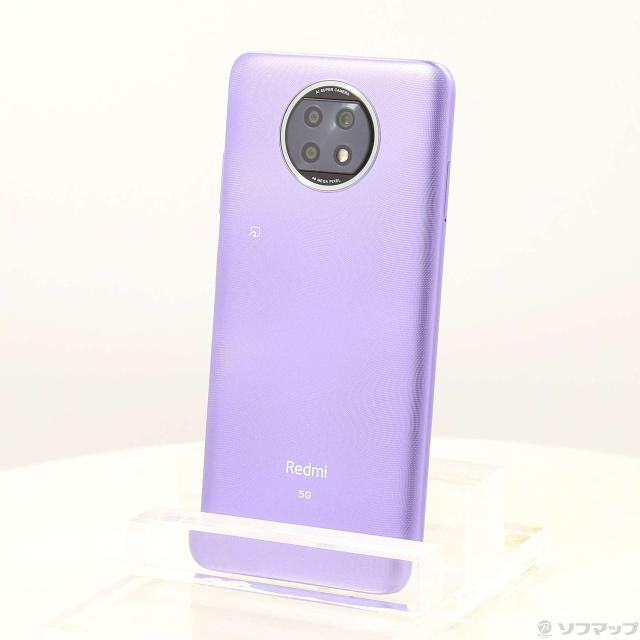 中古)Xiaomi Redmi Note 9T 64GB デイブレイクパープル A001XM
