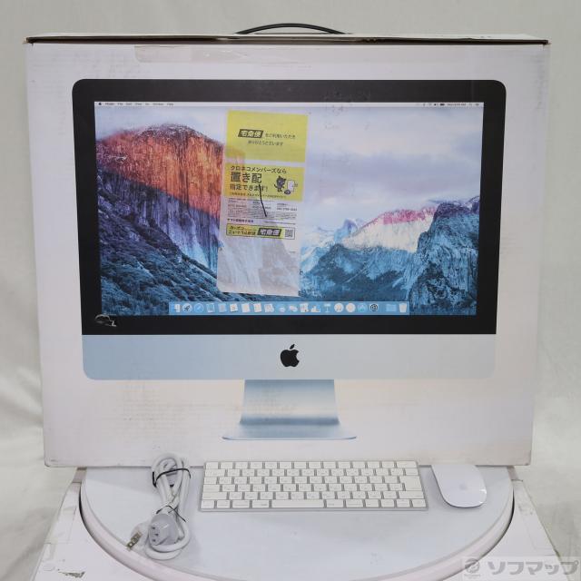 中古)Apple iMac 21.5-inch Late-2015 MK452J/A Core_i5 3.1GHz 8GB