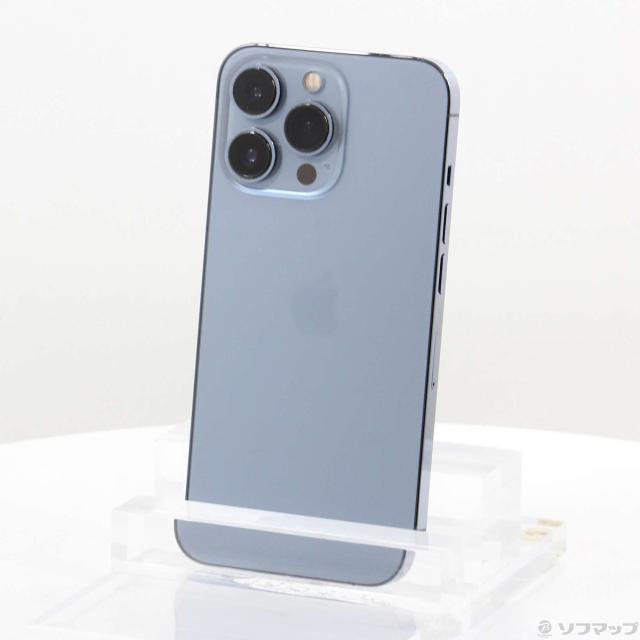 (中古)Apple iPhone13 Pro 512GB シエラブルー MLV03J/A SIMフリー(198-ud)