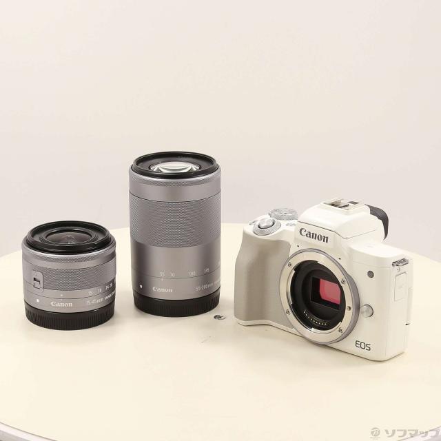 Canon EOS KissМ2 ミラーレスカメラ バッテリー3個