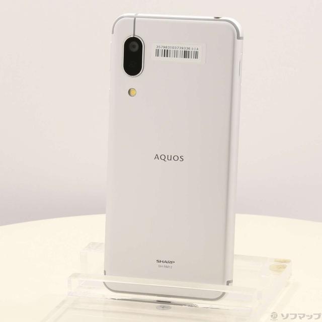市場】【中古】超美品 SIMフリー AQUOS sense3 lite シルバー
