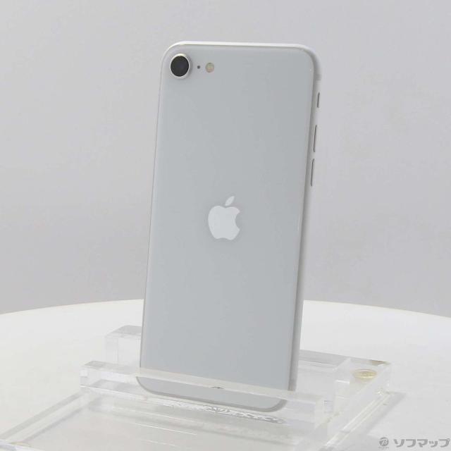 中古)Apple iPhone SE 第2世代 128GB ホワイト NXD12J/A SIM