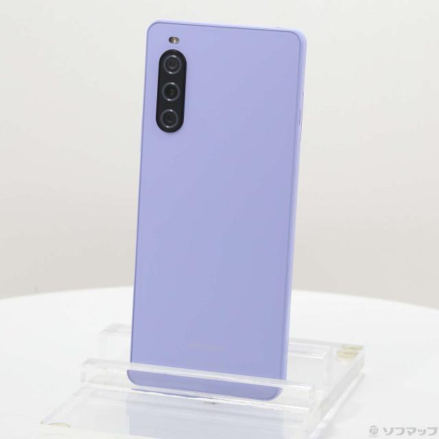 中古)SONY Xperia 10 V 128GB ラベンダー SO-52D docomo SIMフリー(198 