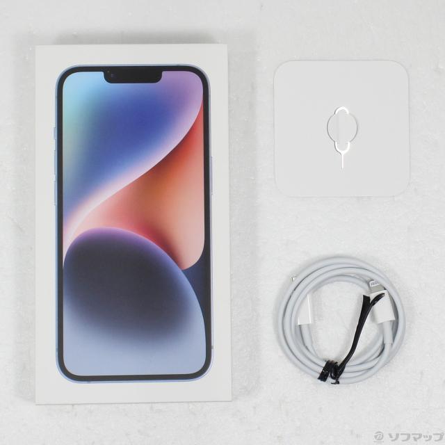 (中古)Apple iPhone14 128GB ブルー MPVJ3J/A SIMフリー(344-ud)_4