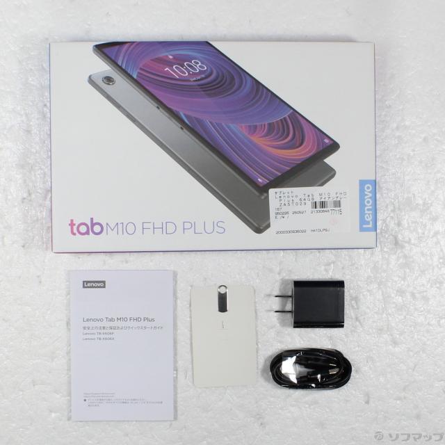 (中古)Lenovo Lenovo Tab M10 FHD Plus 64GB アイアングレー ZA5T0292JP Wi-Fi(371-ud)_4
