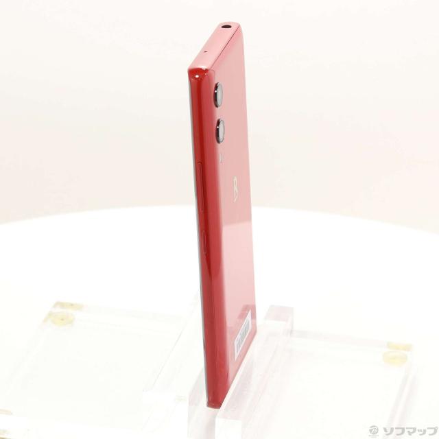 中古)楽天モバイル Rakuten Hand 64GB クリムゾンレッド P710