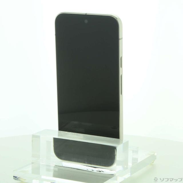 未使用】Google au 【SIMフリー】 Pixel 9a ポーセリン 8GB