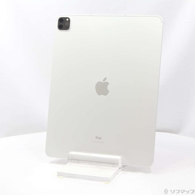 ()Apple iPad Pro 12.9インチ 第5世代 128GB シルバー MHR53J/A docomoロック解除SIMフリー(198-ud)