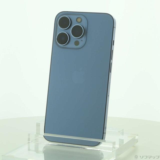 (中古)Apple iPhone13 Pro 512GB シエラブルー MLV03J/A SIMフリー(269-ud)