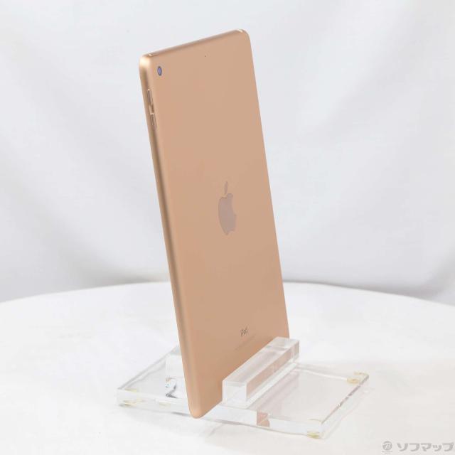 中古)Apple iPad 第6世代 128GB ゴールド MRJP2J/A Wi-Fi(258-ud)