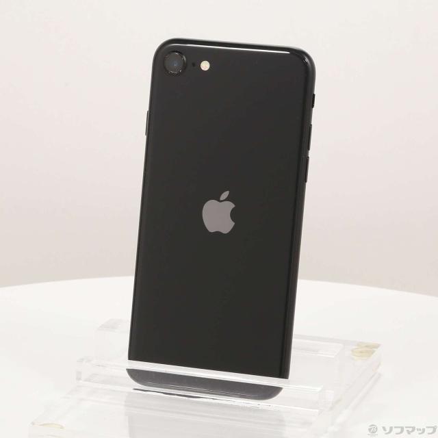 中古)Apple iPhone SE 第2世代 64GB ブラック MHGP3J/A SIMフリー(348-ud)