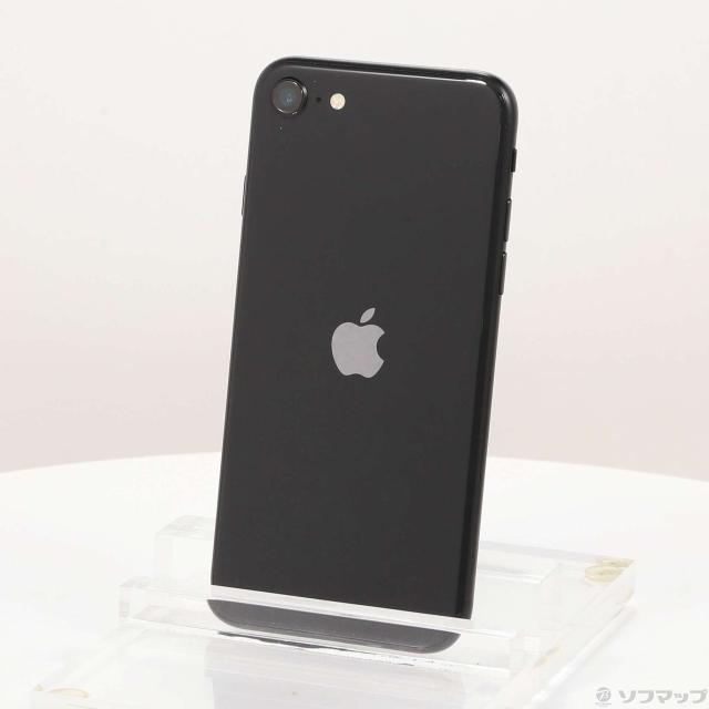 (中古)Apple iPhone SE 第2世代 64GB ブラック MHGP3J/A SIMフリー(344-ud)