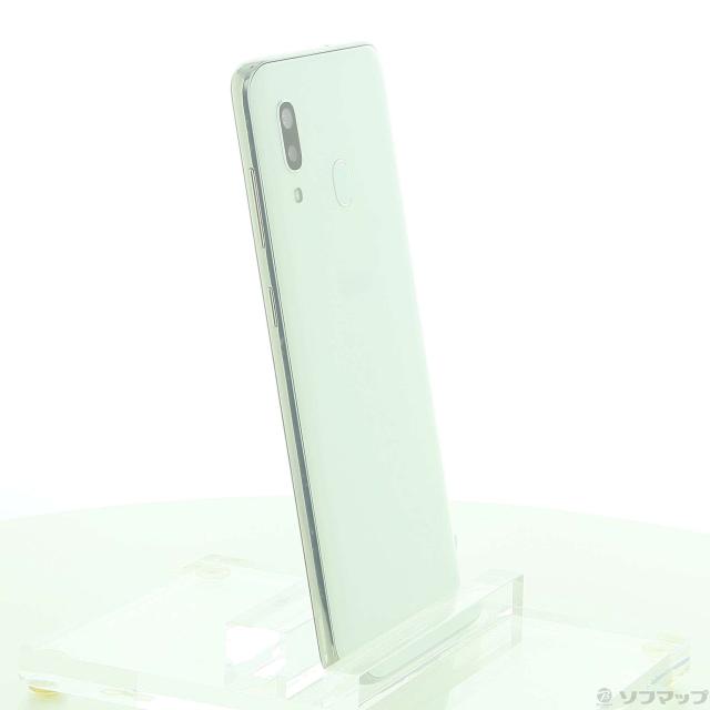 中古)SAMSUNG GALAXY A30 64GB ホワイト SCV43 au(344-ud)