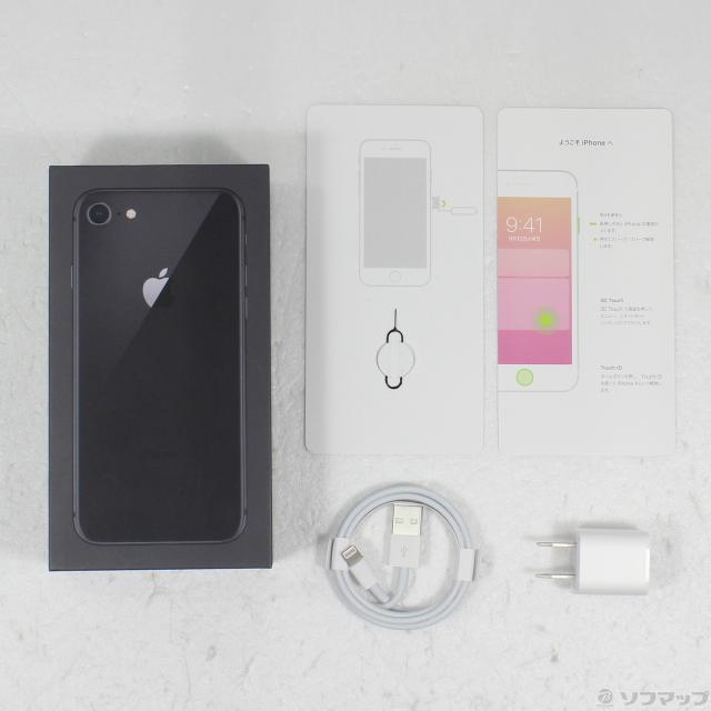 【美品】iPhone8 64GB SIMフリー MQ782J/A スペースグレイ iPhone8 A1906 (MQ782J/A) 64GB スペースグレイ 【国内版 SIM