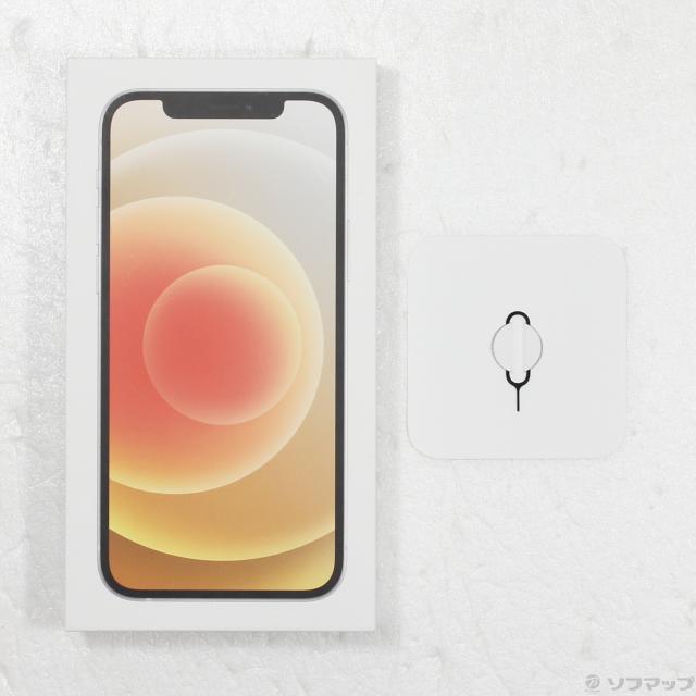 H142☆中古 au iPhone12 64GB MGHP3J/A ホワイト 制限○ / 1円スタート