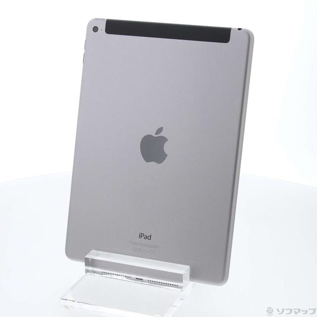 中古)Apple iPad Air 2 64GB スペースグレイ MGHX2J/A docomo