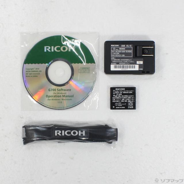 RICOHデジタルカメラ G700 RICOH G700 デジカメ a4603 防水・防塵・耐