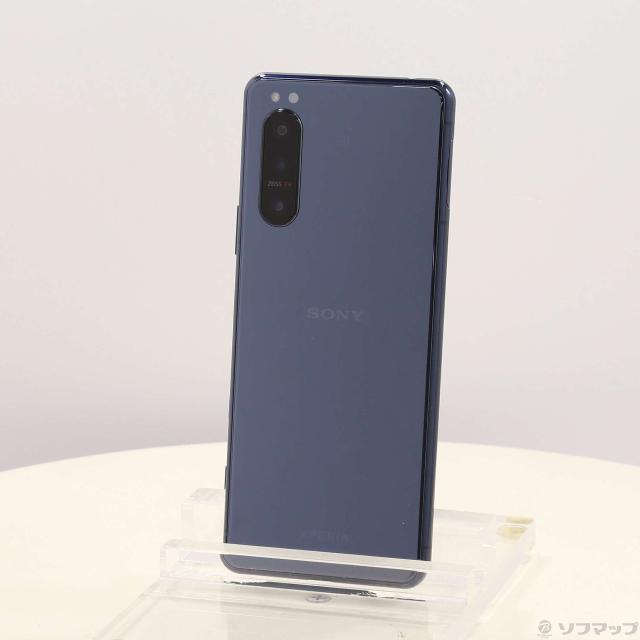 SONY Xperia 5 II 128GB ブルー SOG02 au(377-ud) 携帯電話本体