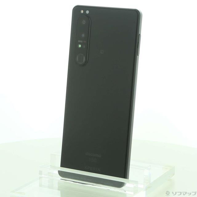 中古)SONY Xperia 1 III 256GB フロストブラック SO-51B docomo(348-ud)
