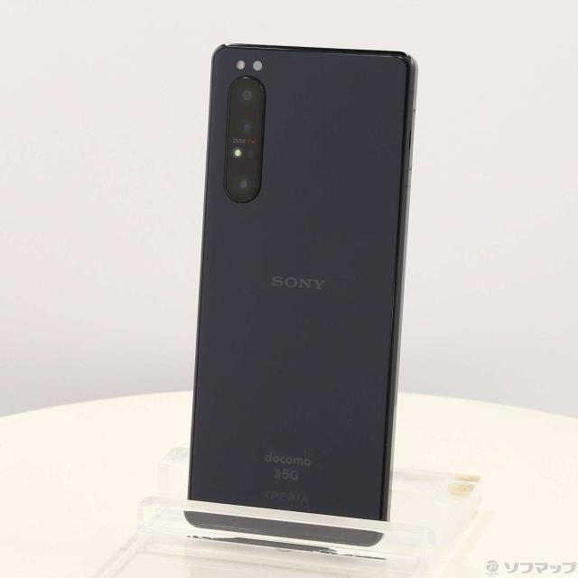 中古)SONY Xperia 1 II 128GB ブラック SO-51A docomoロック解除SIM