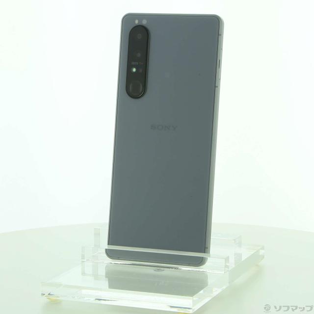 中古)SONY Xperia 1 III 512GB フロストグレー XQ-BC42 SIM