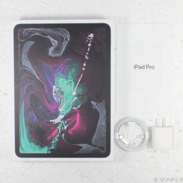 【安い！】Apple iPad 11インチ スペースグレー 本体　キャリア版 11インチiPad Pro Wi-Fi 128GB - スペースグレイ（第3世代