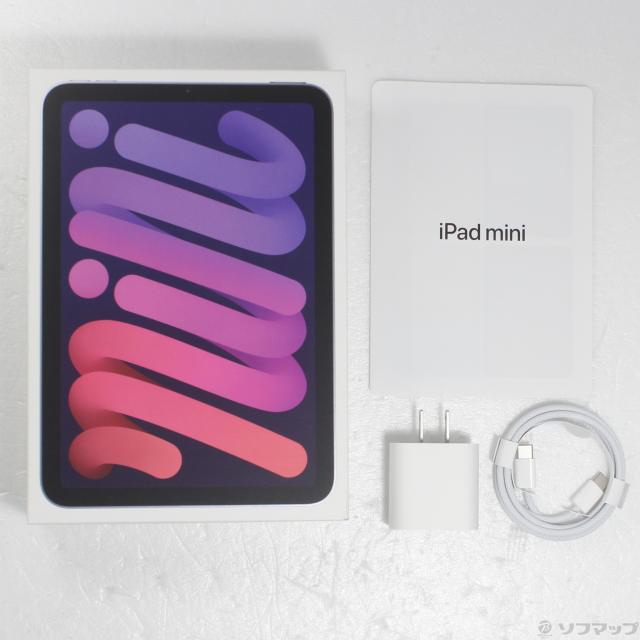中古)Apple iPad mini(A17 Pro) 256GB パープル MXNE3J/A Wi-Fi
