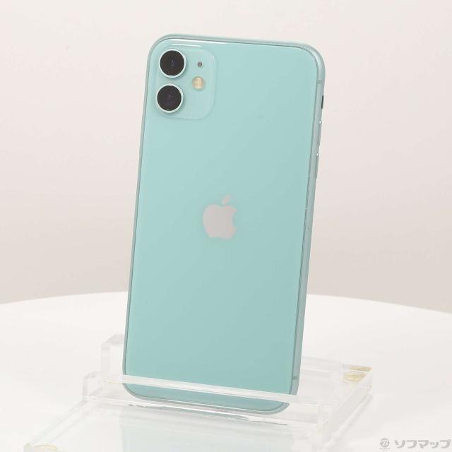 iPhone11 グリーン 64GB simロック解除済み MWLY2J/A