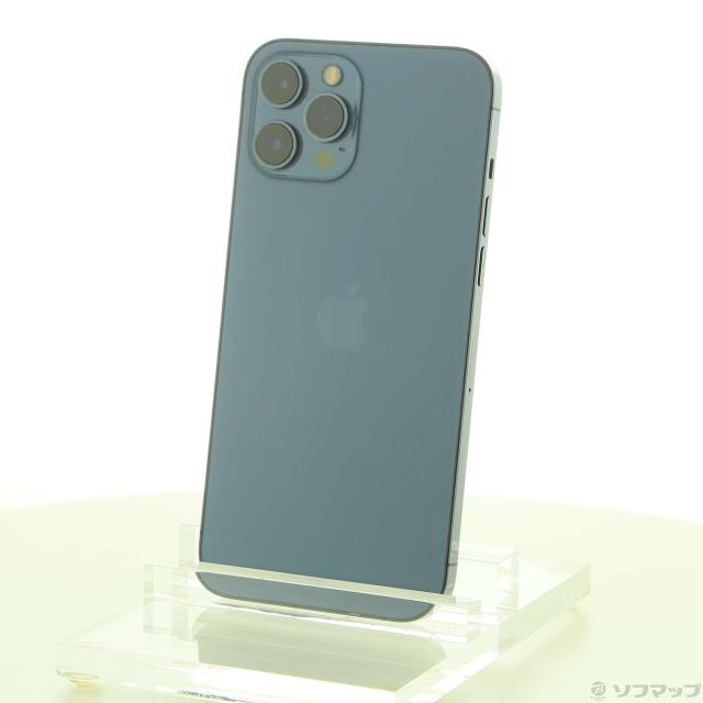 中古)SoftBank iPhone12 Pro Max 128GB パシフィックブルー
