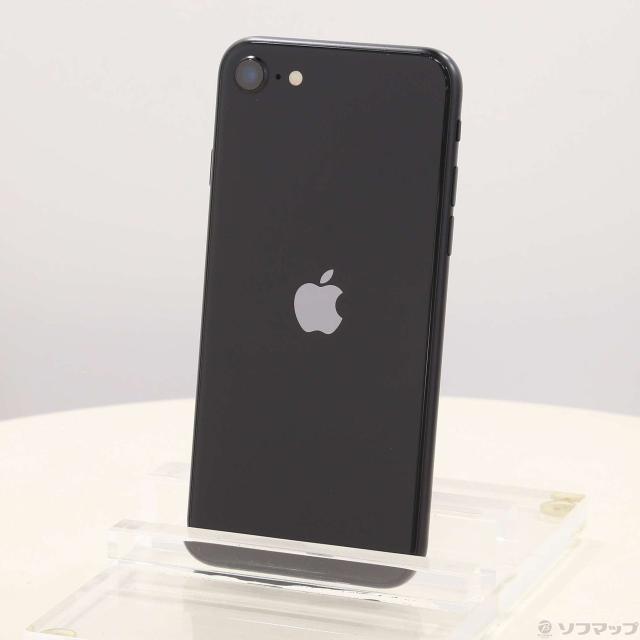 中古)Apple iPhone SE 第2世代 64GB ブラック MHGP3J/A SIM