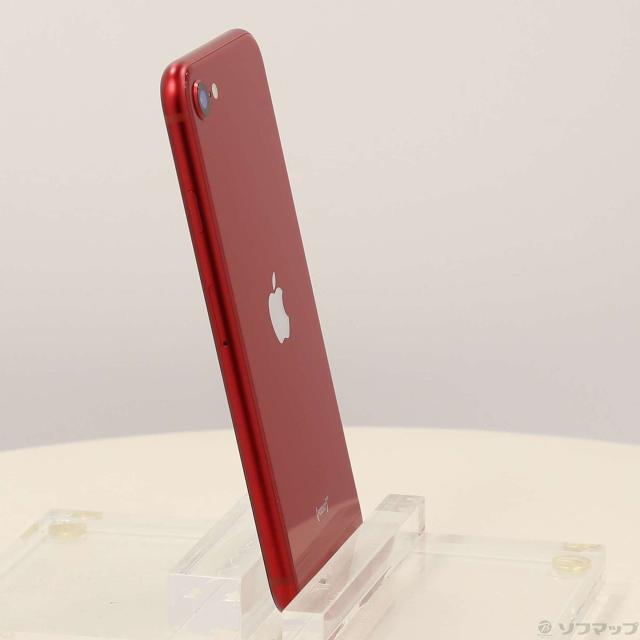 (中古)Apple iPhone SE 第3世代 64GB プロダクトレッド MMYE3J/A SIMフリー(352-ud) 携帯電話本体