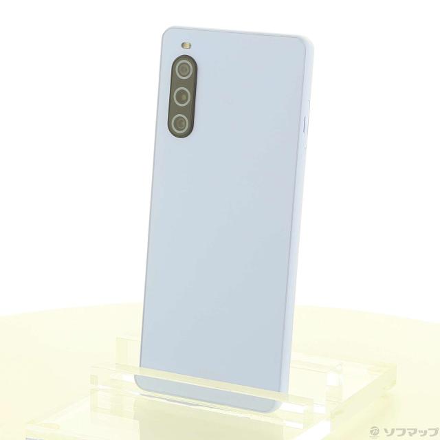 SIMフリー Xperia 10 V SOG11 ホワイト128GB 本体[Bランク