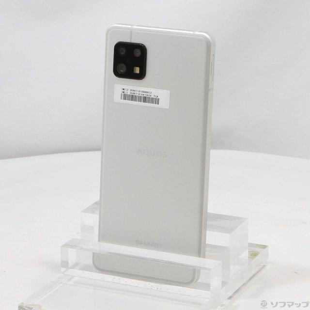 新品AQUOS sense6s シルバー64GB SIMフリー 5G 楽天対応 中古)SHARP AQUOS sense6s 64GB シルバー SH-RM19s 楽天 SIMフリー(198-ud)