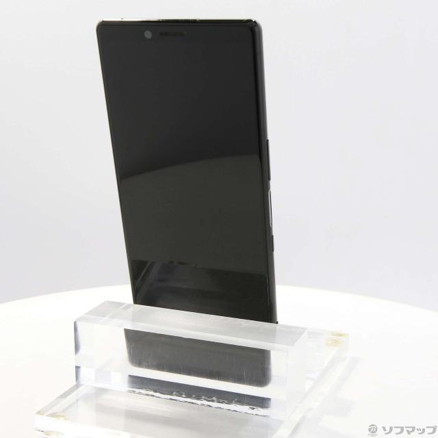 中古)SONY Xperia 1 64GB ブラック SO-03L docomo(305-ud)