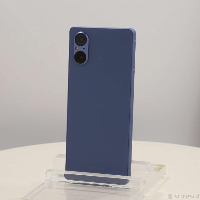 SONY Xperia 5 V 256GB ブルー XQ-DE44 SIMフリー(258-ud) 携帯