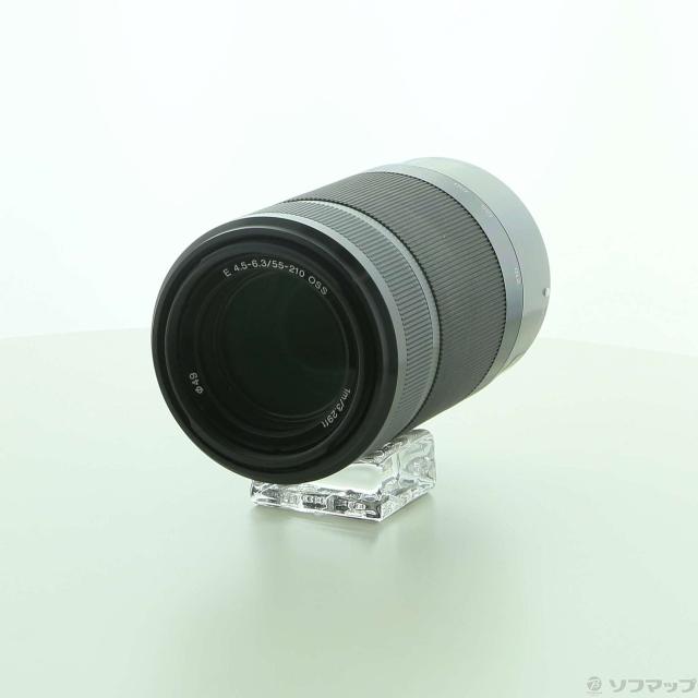 中古)SONY E 55-210mm F4.5-6.3 OSS SEL55210 ブラック (Eレンズ)(297-ud)
