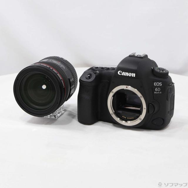 中古)Canon EOS 6D MarkII EF24-70 F4L IS USM レンズキット(305-ud)