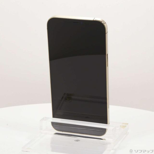 中古)Apple iPhone12 Pro Max 128GB ゴールド MGCW3J/A SIM