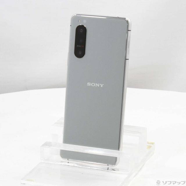 中古)SONY Xperia 5 II 128GB グレー SOG02 auロック解除SIM